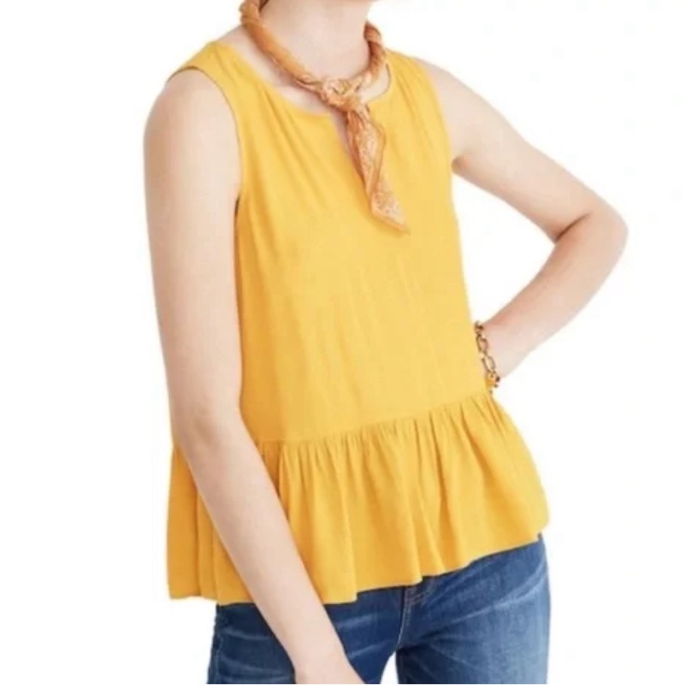Madewell Peplum Top